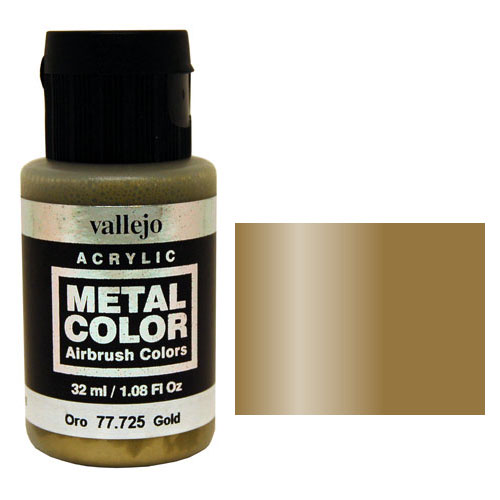 Vallejo Metal Color: Gloss Metal Varnish (32ml), Table Top Miniatures