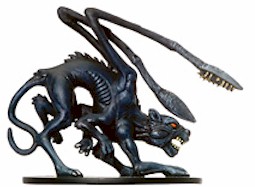 Dragon Queen Series - and UNUSED!! D&D Mini DISPLACER BEAST PACK LORD  #29