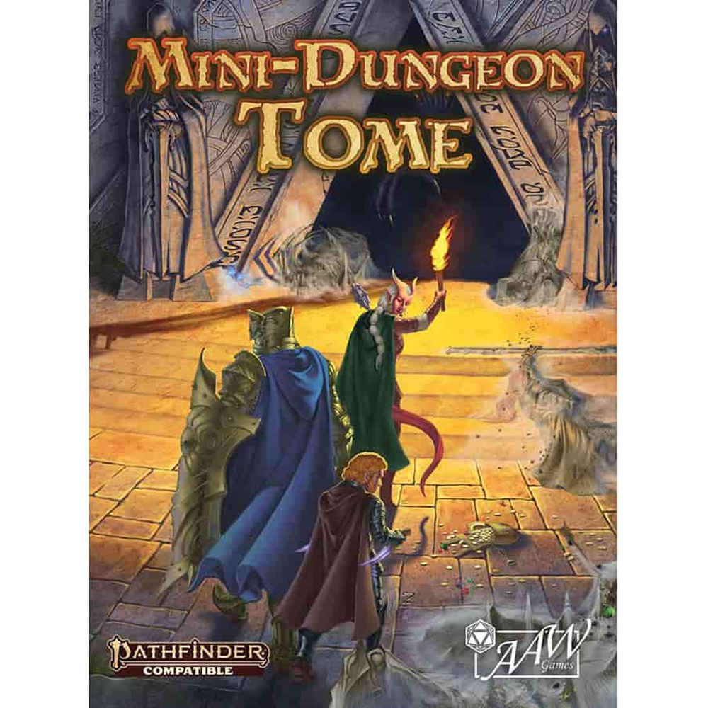 Mini-Dungeon Tome (Pathfinder 2E Compatible) (Last Chance)