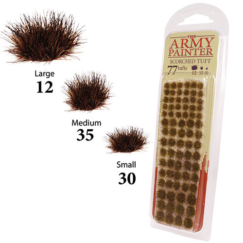 The Army Painter Battlefields Tuft Scorched Tufts for sale online 