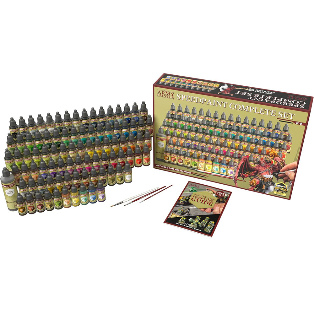 216 PAINTS! The New FANATIC COMPLETE Set from The Army Painter 