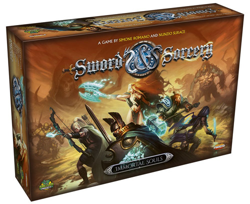 Board Game Foam Set for sword and sorcery