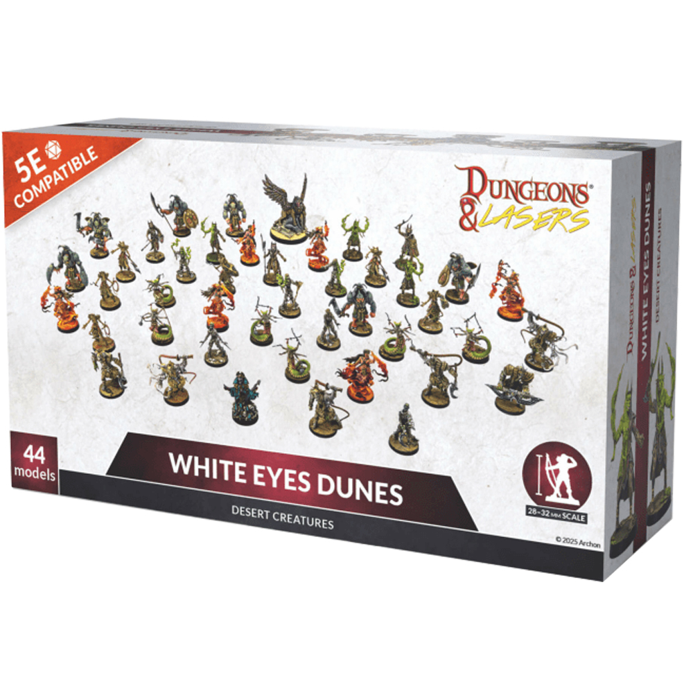 Dungeons & Lasers: White Eyes Dunes (New Arrival)