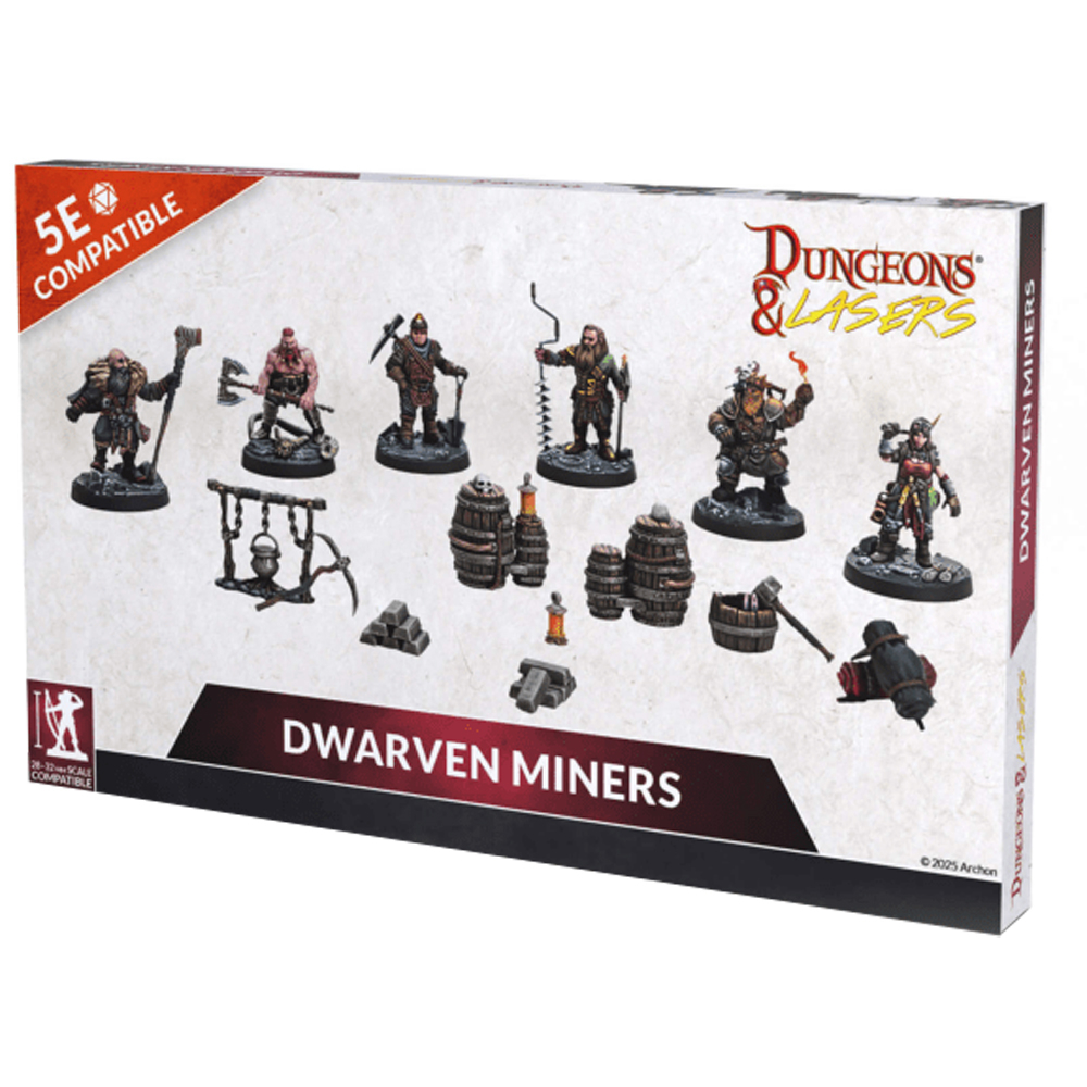 Dungeons & Lasers: Dwarven Miners (New Arrival)