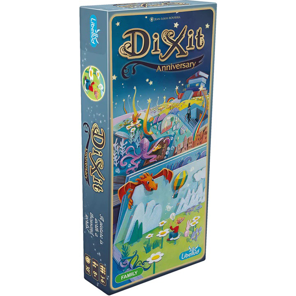 Dixit Mirrors Board Game Expansion | Storytelling Game for Kids and Adults  | Fun Family Board Game | Creative Kids Game | Ages 8 and up | 3-6 Players