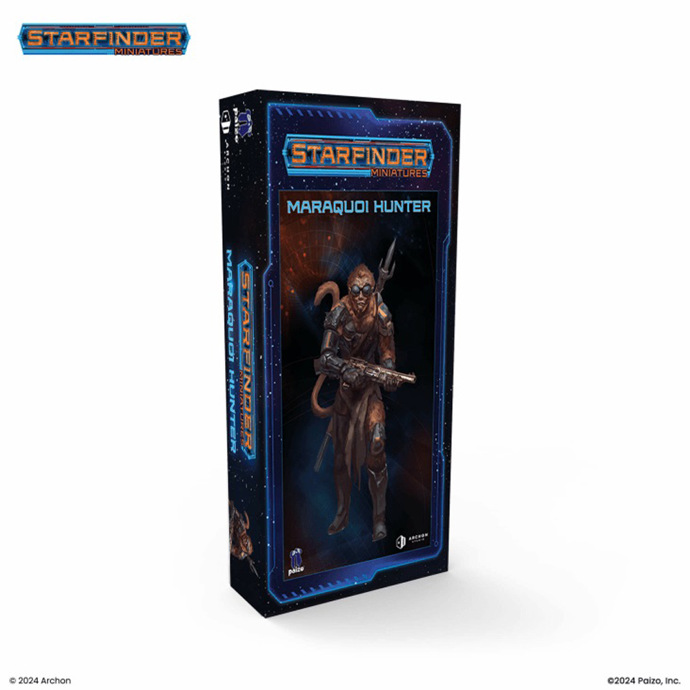 Starfinder Masterclass Miniatures: Maraquoi Hunter