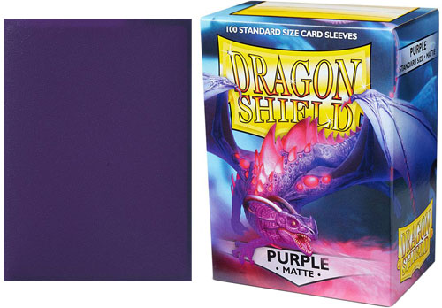 Dragon Shield Purple Matte 60ct Standard Sized Sleeves NEW 