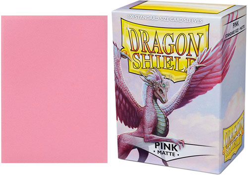 Dragon Shield - Matte Pink Sleeves(100)