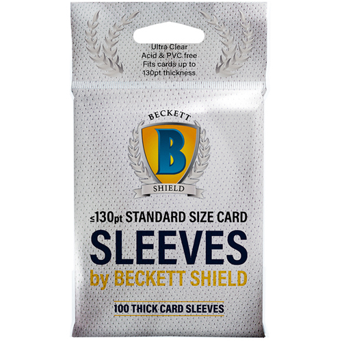 15 Packs/100 Ct Each Beckett Shield 1500 Count Standard Soft Penny Sleeves 