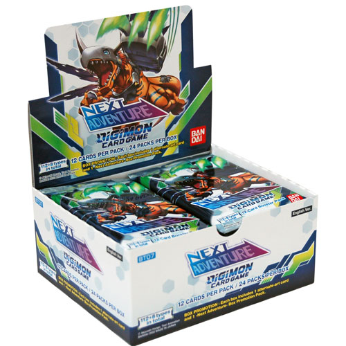 BANDAI NAMCO Entertainment BANDAI | Digimon Card Game: Booster - Next  Adventure BT07 | Card Game | Ages 6+ | 2 Players | 10 Minutes Playing Time