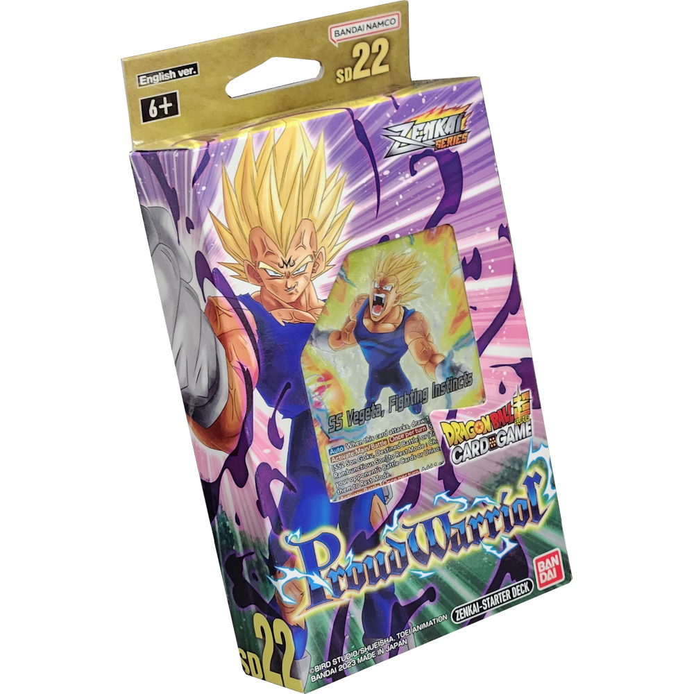 DRAGON BALL SUPER ZENKAI - BLUE FUTURE STARTER DECK