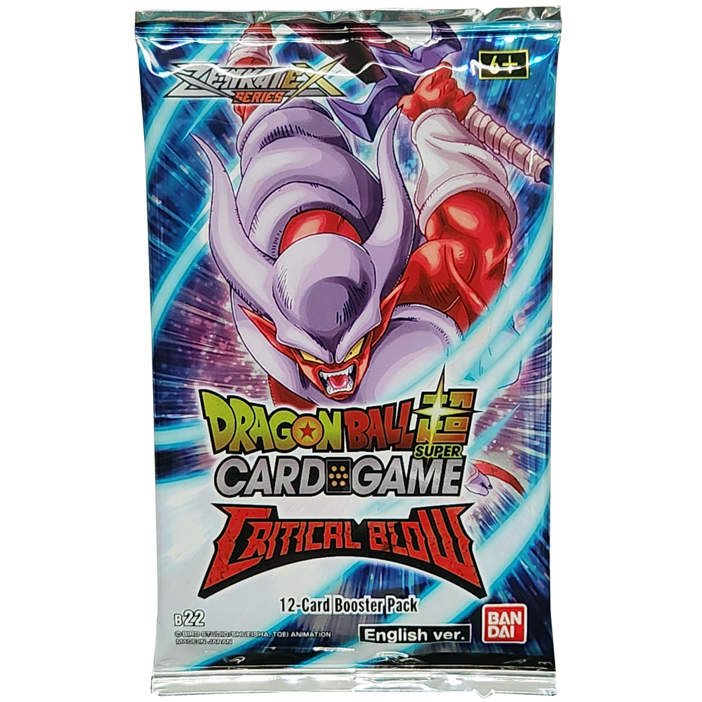 Bandai Dragon Ball Super Trading Cards - Zenkai Series Critical Blow B22 -  PACK (12 Cards):  - Toys, Plush, Trading Cards, Action  Figures & Games online retail store shop sale