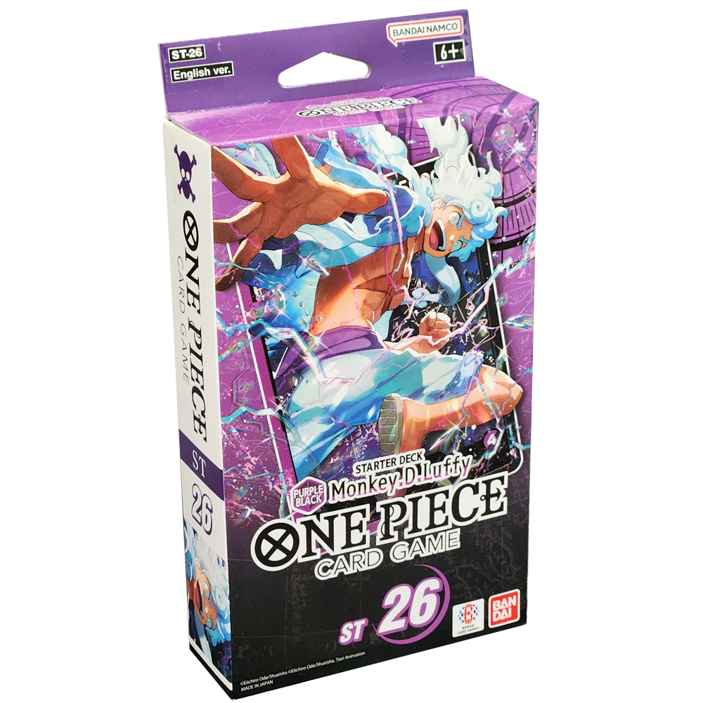 One Piece TCG: Purple-Black Starter Deck [ST-26] Monkey.D.Luffy (New Arrival)