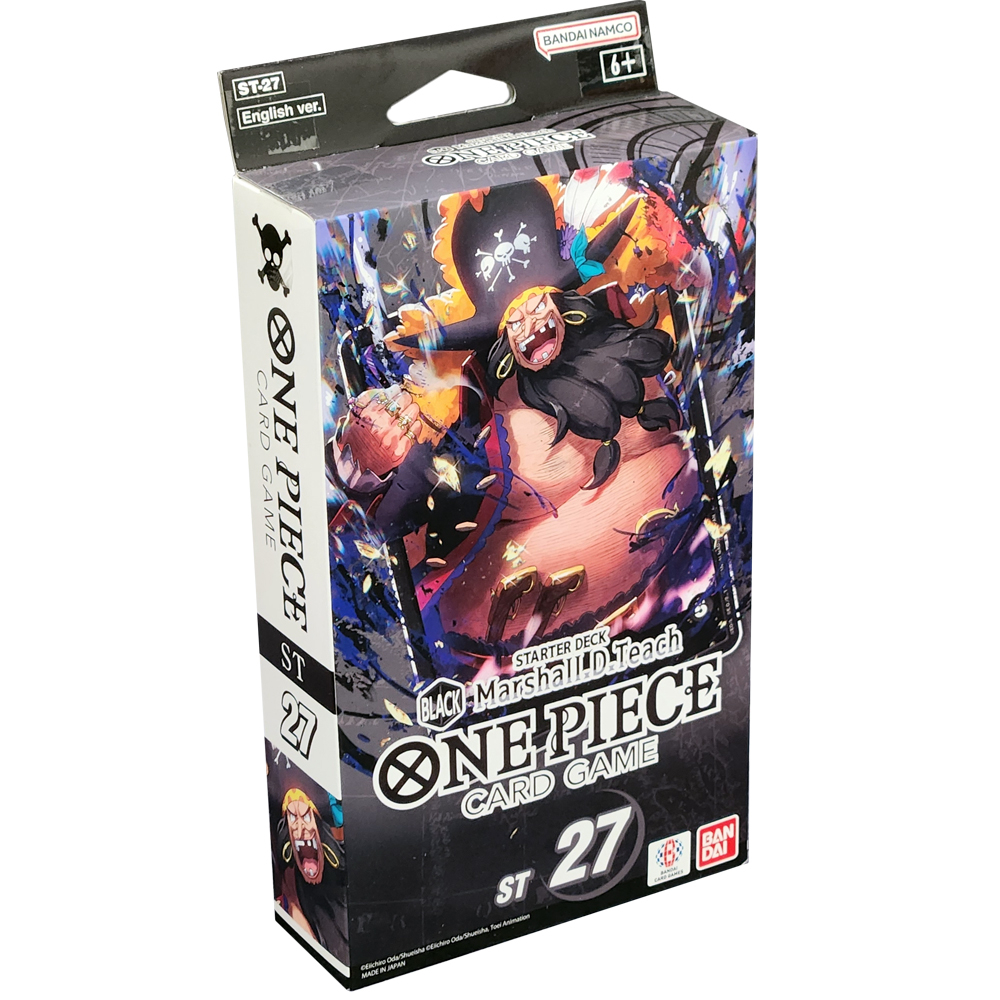 One Piece TCG: Black Starter Deck [ST-27] Marshall.D.Teach (New Arrival)