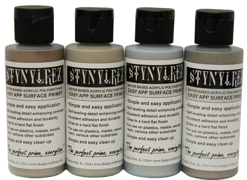Stynylrez Primer: 4-Tone Color Pack (2oz), Accessories & Supplies