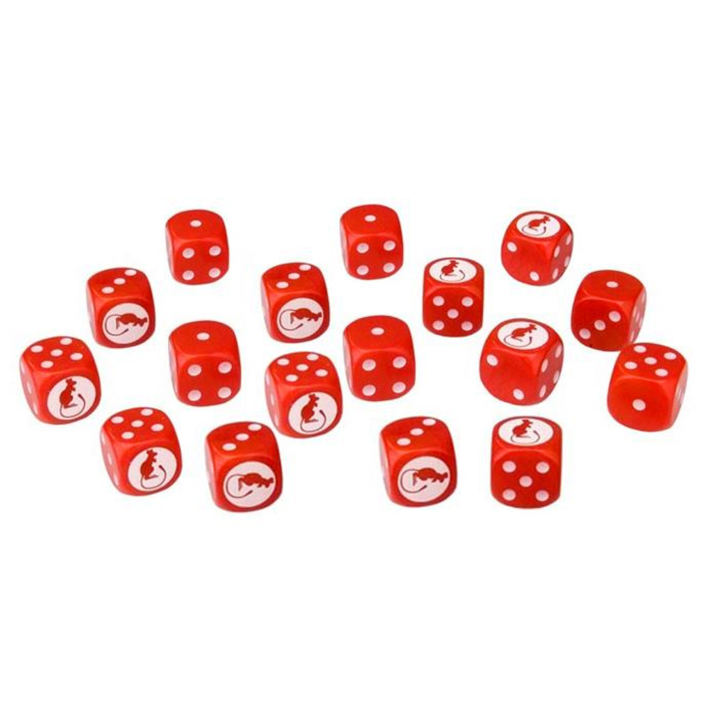 Flames of War: 7th Armoured Div Dice, Classic (20) (Game On! Sale)