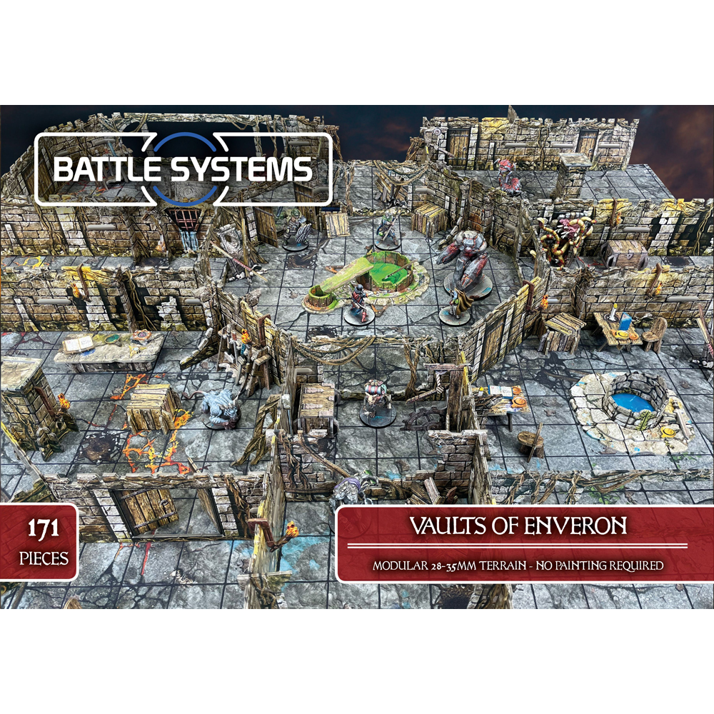 Battle System Terrain: Vaults of Enveron