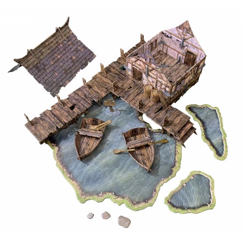 Battle Systems Terrain: Lake House