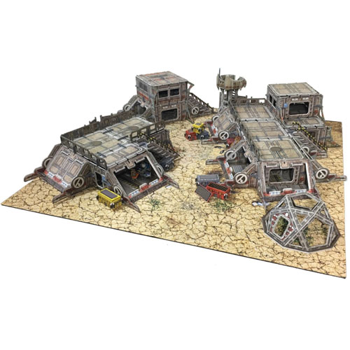 Battle Systems Terrain: Shanty Town Core Set | Accessories 