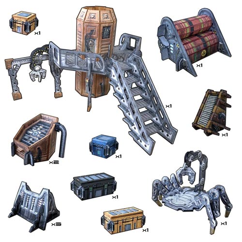 Battle Systems Terrain: Engineering Sector