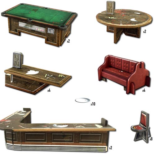 Battle Systems Terrain: Diner/Casino