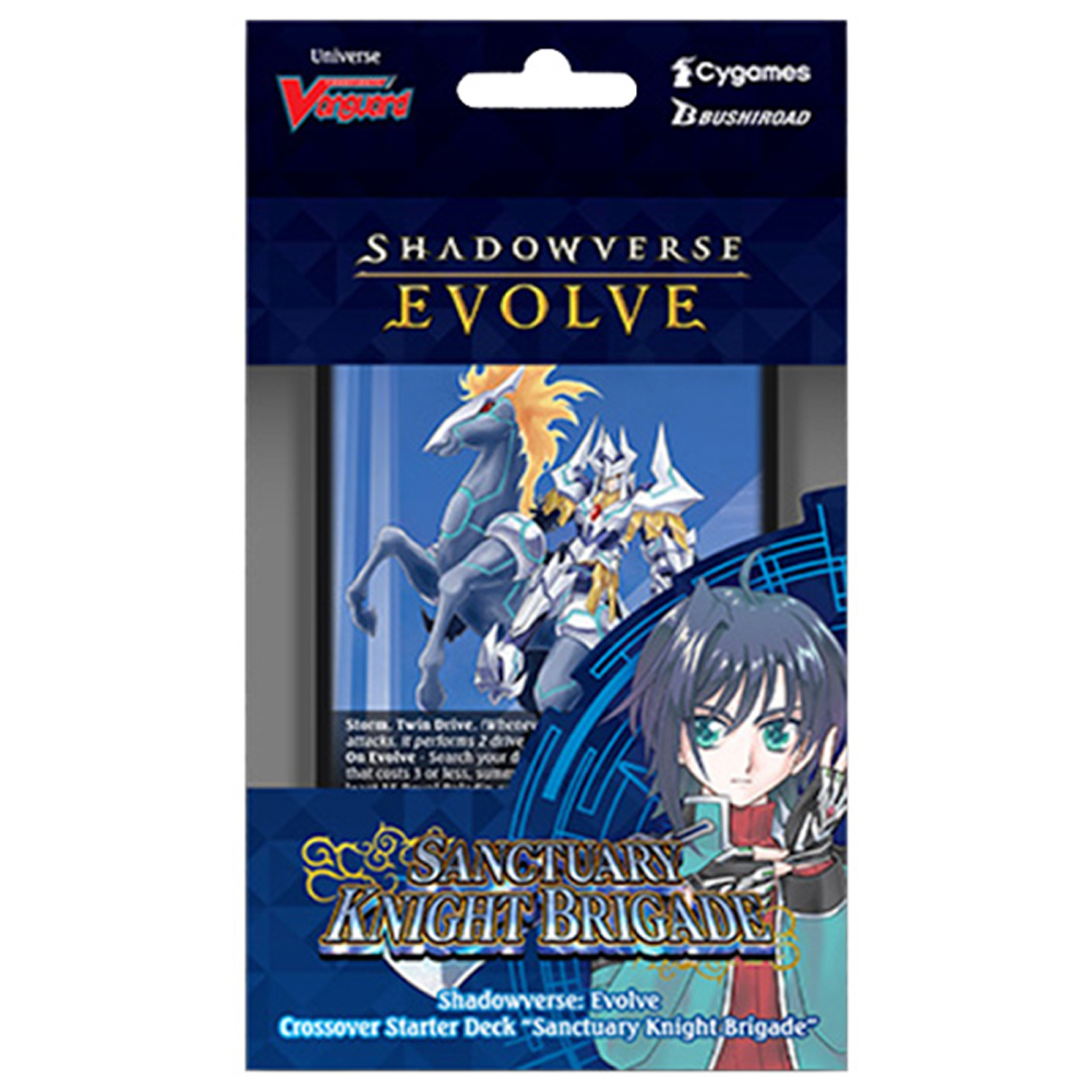 Shadowverse Evolve TCG: Cardfight!! Vanguard Crossover - Sanctuary Knight Brigade Starter Deck (Preorder)