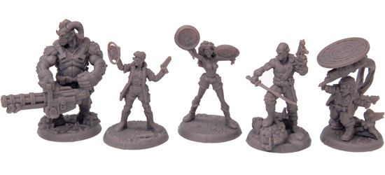 Shadowrunners Miniatures Set 1