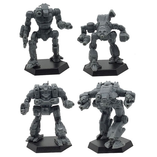 BattleTech: Miniature Force Pack - Clan Heavy Star - Board Games »  Publisher C-D » Catalyst Game Labs - The Gamer's Wharf