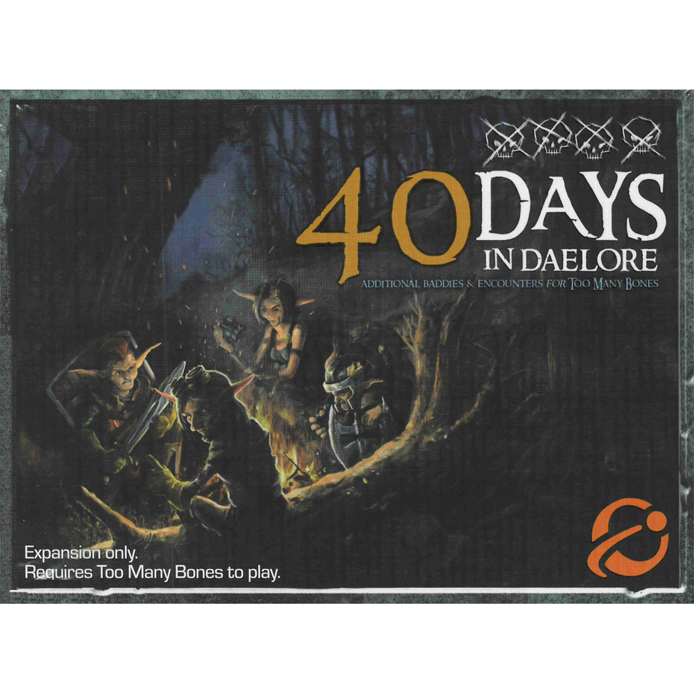 Too Many Bones: 40 Days in Daelore Expansion (New Arrival)