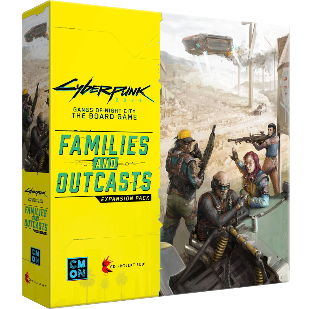 Cyberpunk 2077: Gangs of Night City - Families & Outcasts Expansion | Board  Games | Miniature Market