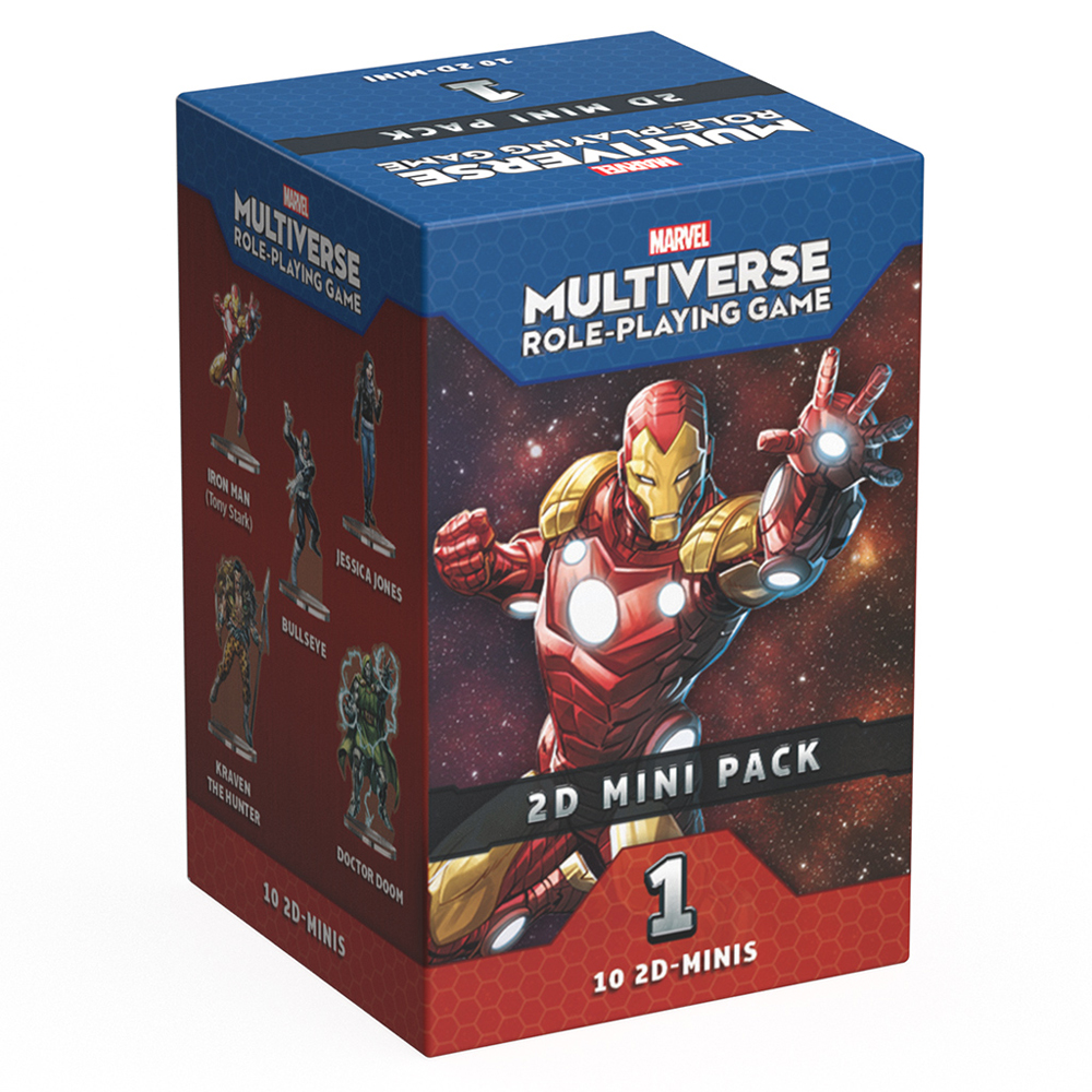 Marvel Multiverse RPG: 2D Mini Pack 1 (New Arrival)