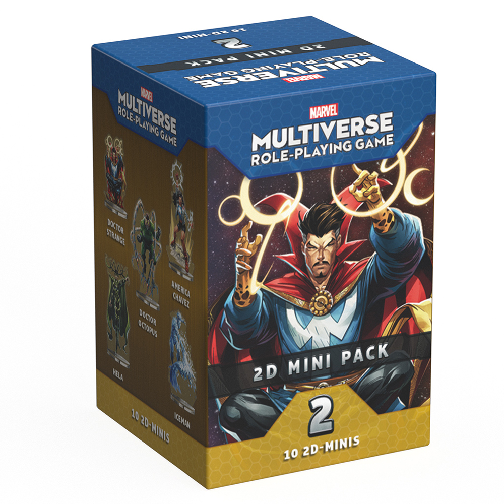 Marvel Multiverse RPG: 2D Mini Pack 2 (New Arrival)