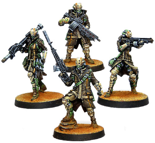 Infinity: Haqqislam - Ghulam Infantry (4)