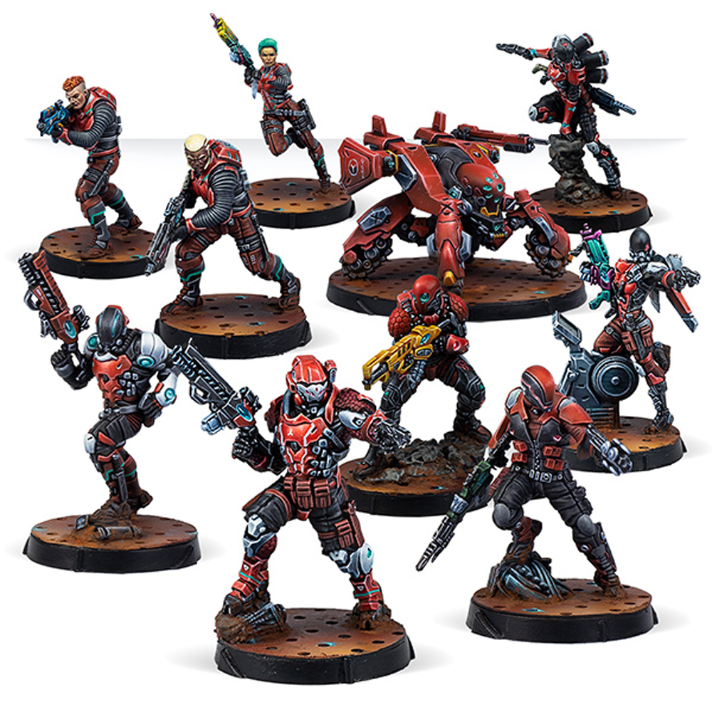 Infinity: Nomads - Action Pack | Tabletop Miniatures | Miniature