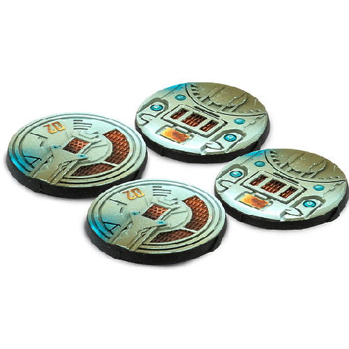 Infinity: 40mm Scenery Bases, Beta Series (4)