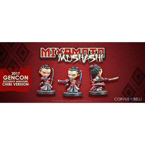 Infinity: Miyamoto Musashi, Gencon Exclusive Chibi Version (Clearance)