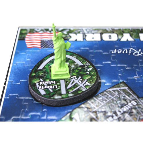 4D Cityscape 40010 New York/USA Puzzle, Multicoloured