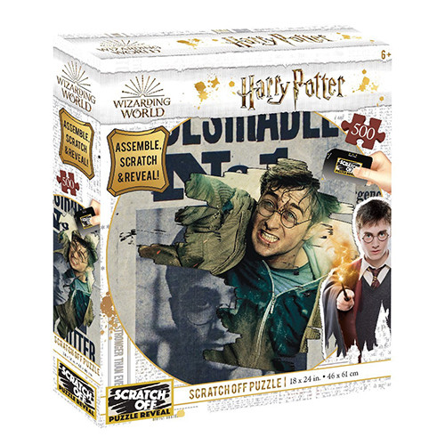 Scratch Off Puzzle: Harry Potter - Wanted