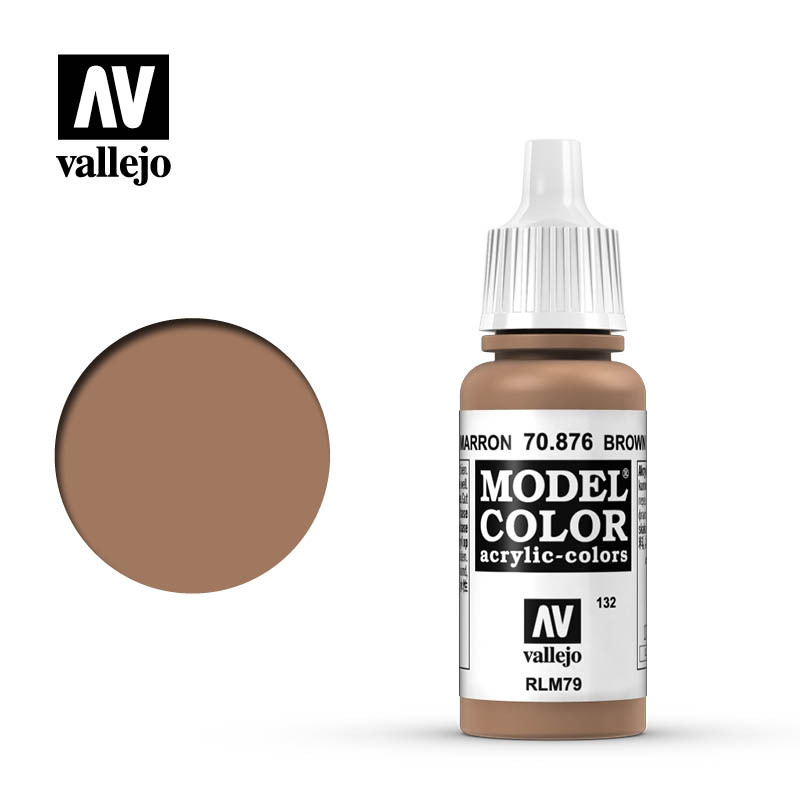 Vallejo Model Color Paint: Brown Sand