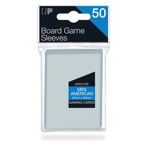 Ultra Pro Board Game Sleeves: Mini American (41mm x 63mm) (50)