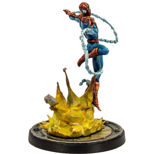 Painéis rivais do Asmodee Marvel Crisis Protocol: Spider-Man vs Doctor  Octopus Board Game em inglês