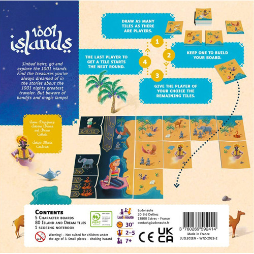 1001 Islands Board Games Miniature Market