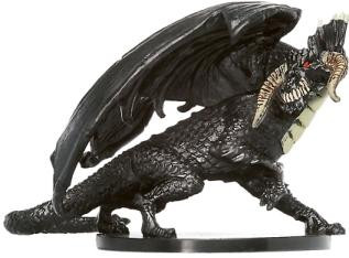 Unhallowed #55 Large Black Dragon (R)