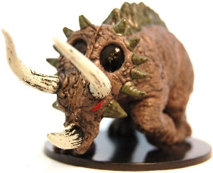 Lords of Madness #53 Trihorn Behemoth (U) (Miniature Only)