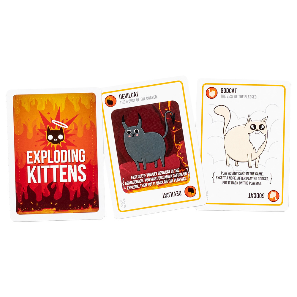 Exploding Kittens: Bem Vs Mal – Mebo