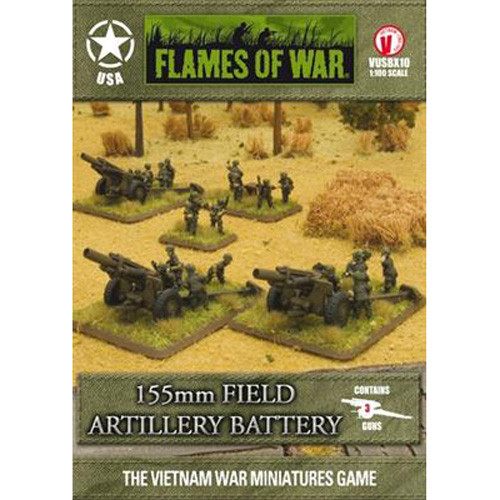 Flames of War: Vietnam - 155mm Field Artillery Battery
