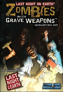 Last Night on Earth: Zombies with Grave Weapons Miniatures Set