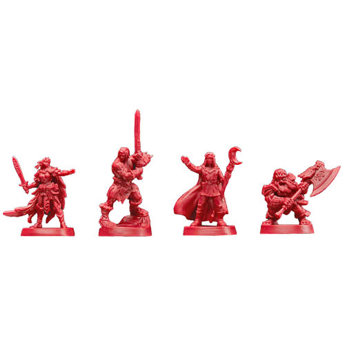 Plastic Heroquest Elf Miniature Common Red Warhammer Fantasy Citadel D&D