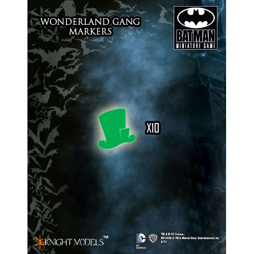 Batman Miniatures Game: Wonderland Gang Markers (10)