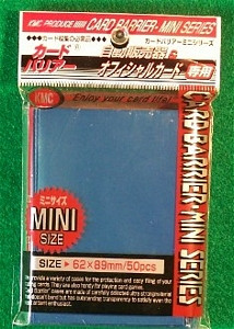 KMC Mini Sleeves: Blue Metallic (50ct)